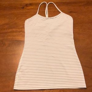 Lululemon Striped Power Y